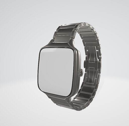 Rado True Square Automatic Open Heart  3D model