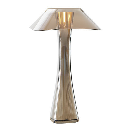 Valognes lampshade Low-poly 3D model