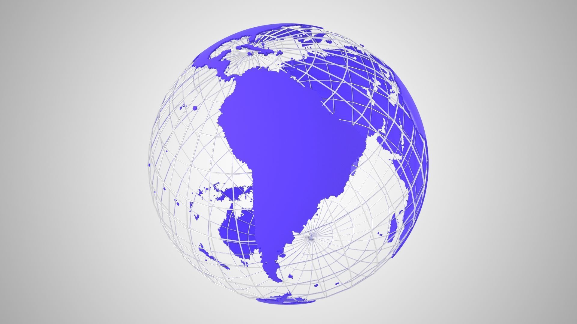 Globe News Skeleton Indigo 3D model_1