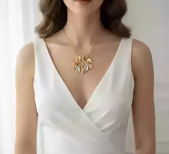 Flora Vortex  DualTone Flow Pendant