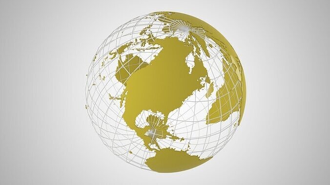 Globe News Skalton Olive Green 3D model
