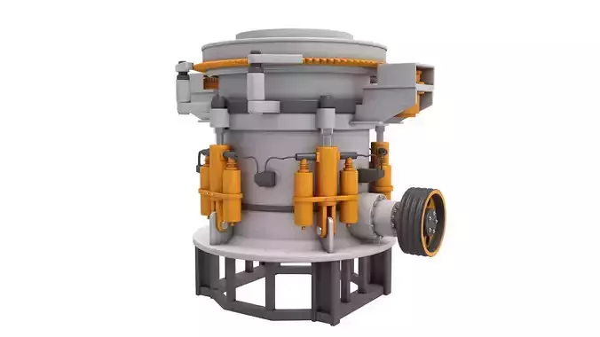 Hydraulic Cone Crusher 3D model