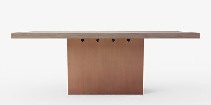 Parson Dining Table 3D model