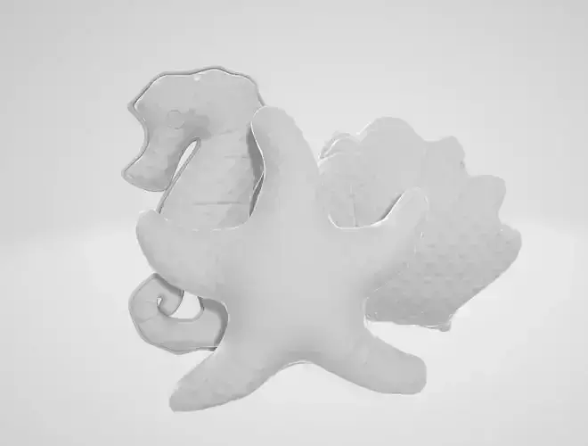 AELS Set of 2 Coastal Throw Pillows