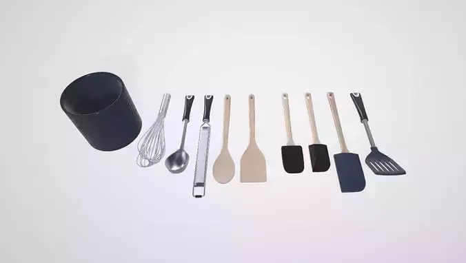 Martha Stewart 10 Piece Tool and Gadget Set  3D model