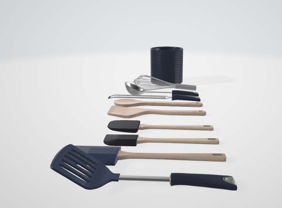 Martha Stewart 10 Piece Tool and Gadget Set  3D model_2