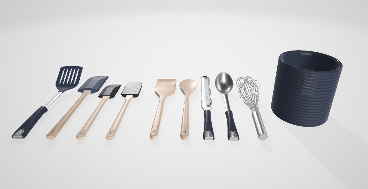 Martha Stewart 10 Piece Tool and Gadget Set  3D model_3