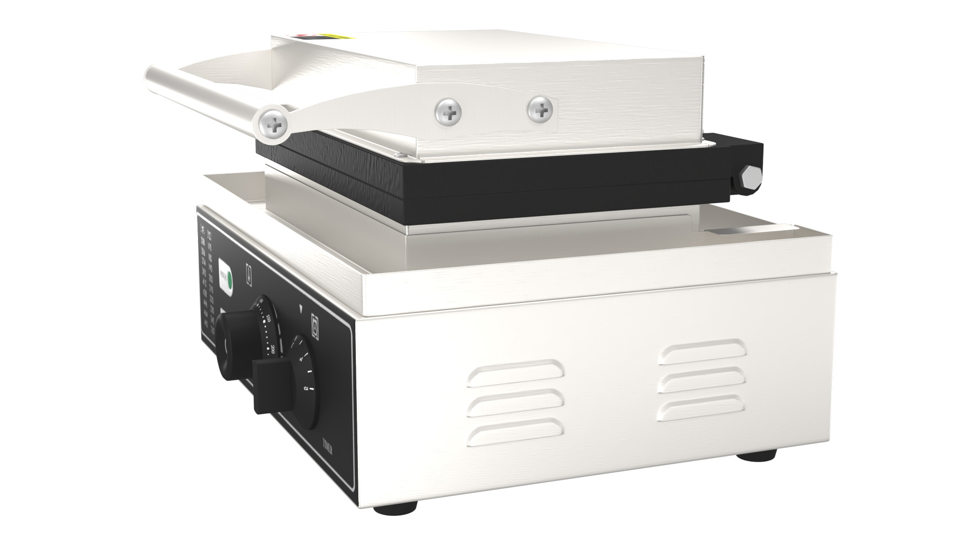 Donut Toaster 3D Model Commercial Sandwich Press 3D model_6