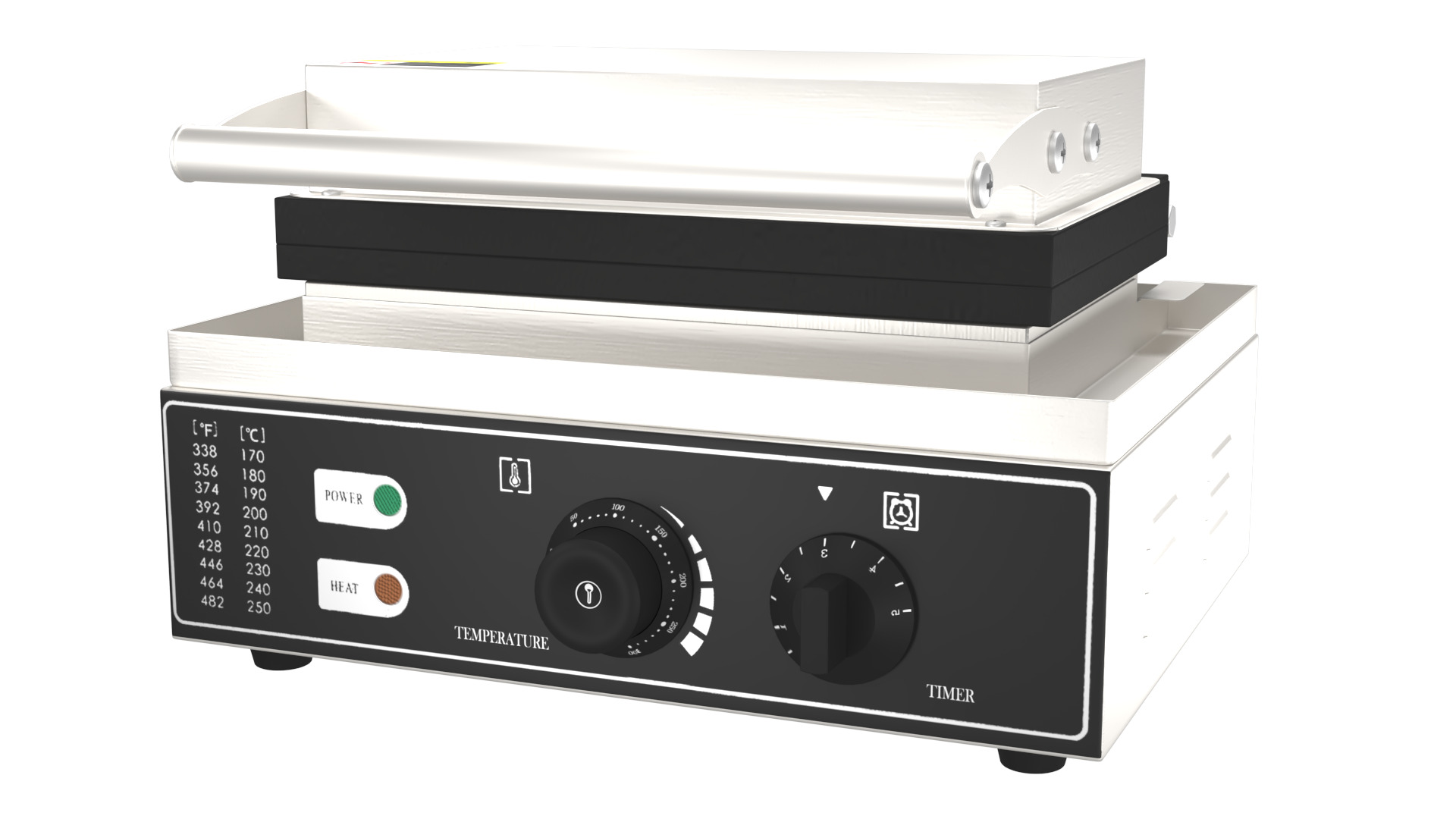 Donut Toaster 3D Model Commercial Sandwich Press 3D model_1