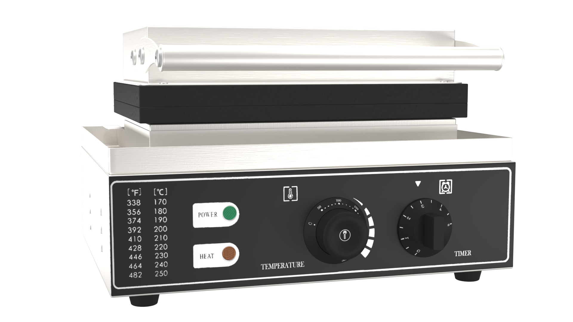 Donut Toaster 3D Model Commercial Sandwich Press 3D model_4