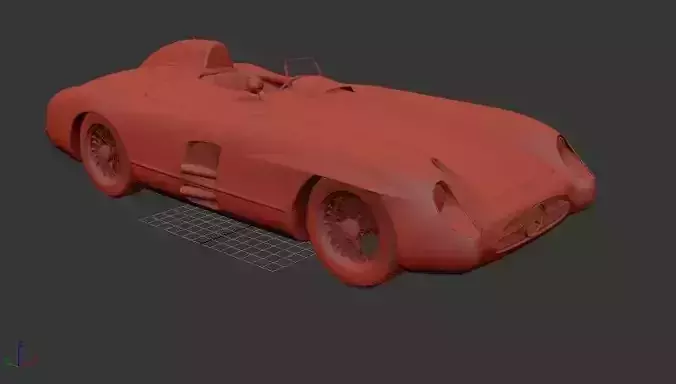 Mercedes Benz 300 SLR W196S 1955