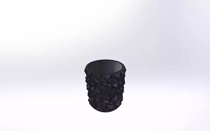 Flower Pot 3D print model Flower Pot 3D print model