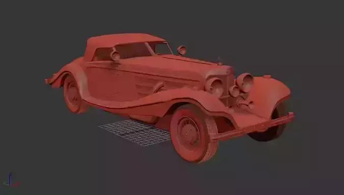 Mercedes Benz 500K Special Roadster 1936