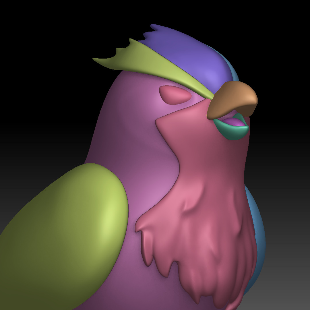 Pidgey Pokemon 3D Print Model Cute and Collectible 3D print model_8