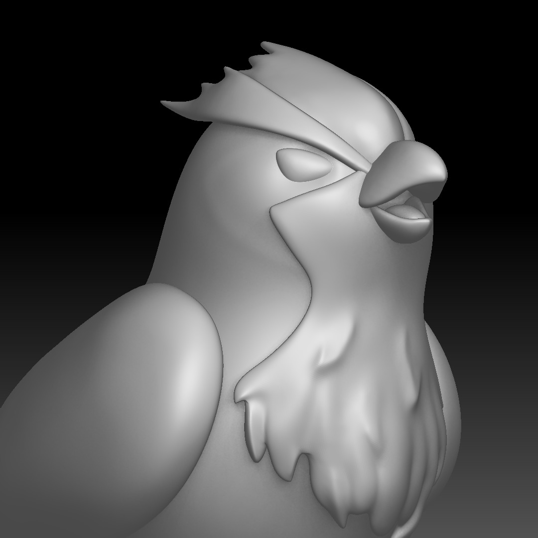 Pidgey Pokemon 3D Print Model Cute and Collectible 3D print model_7