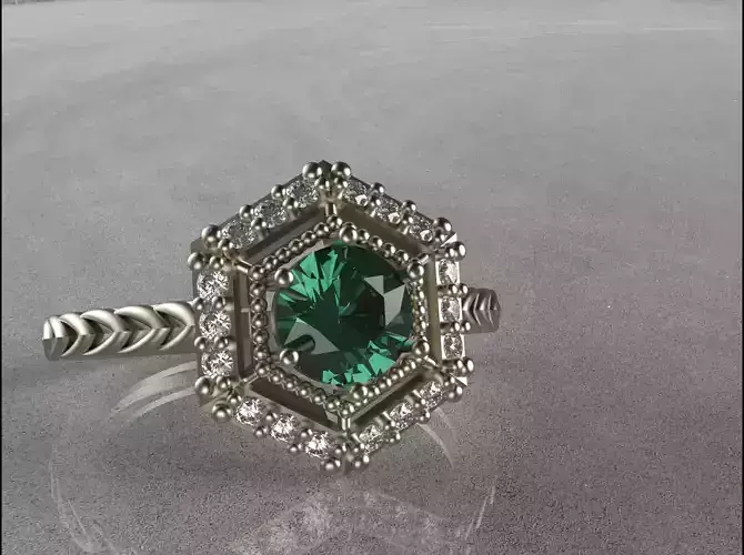 Elegant Gold Wedding Ring