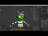 Alien Modular - low-poly stylized Low-poly 3D model_3