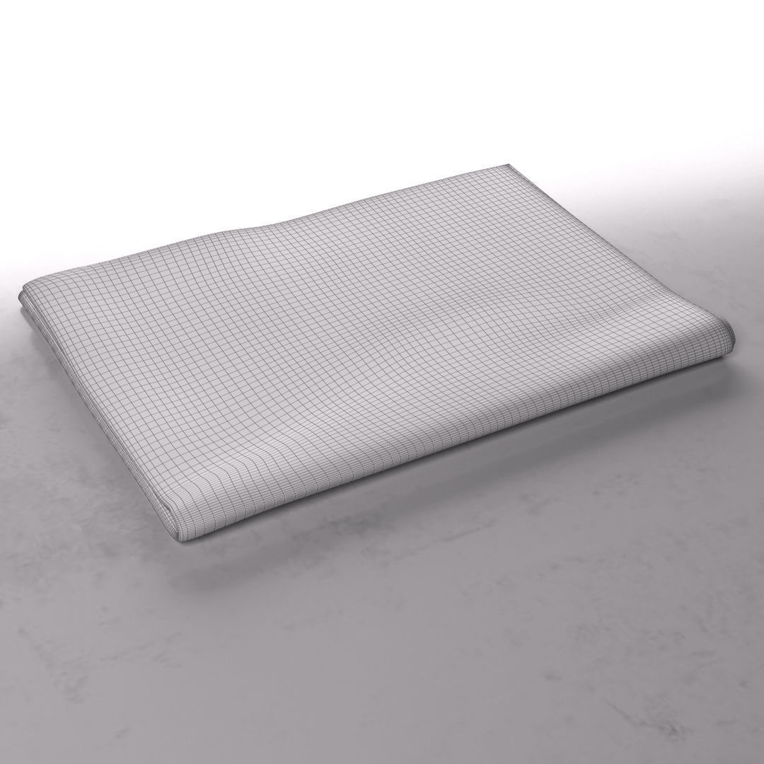 The New York Times 2 newspaper folded - Iconic Newspaper  3D model_6