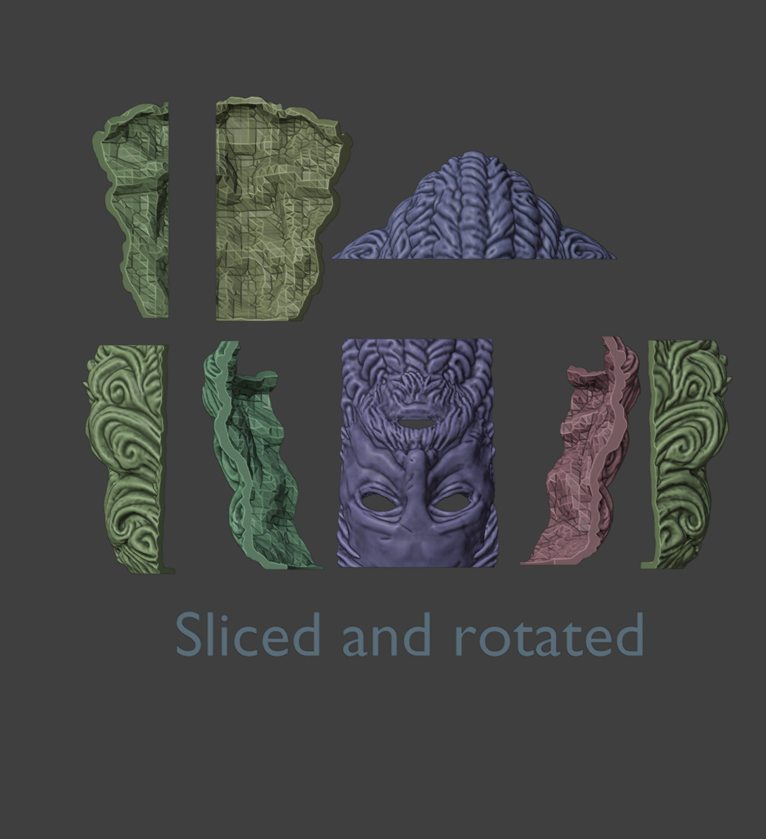 Karolos Glintstone Crown elden ring Mask Cosplay 3D print model 3D print model_5