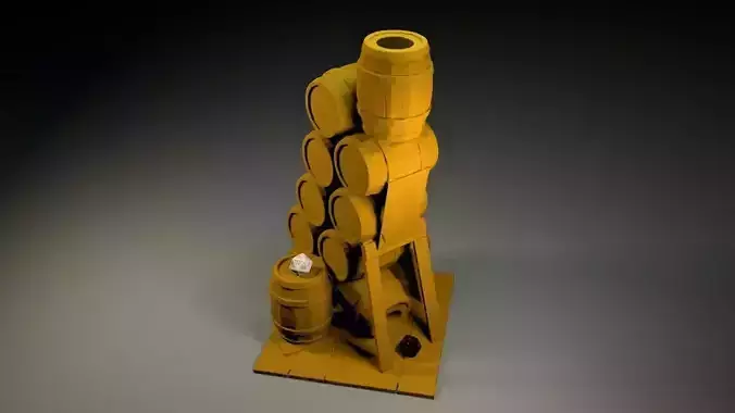 Barrels Dice Tower