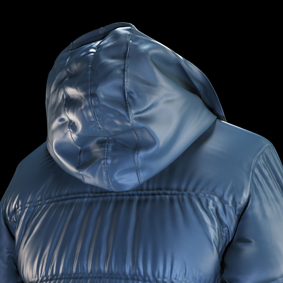Marville Padded Jacket 3D model_9
