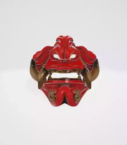 Samurai mask 4