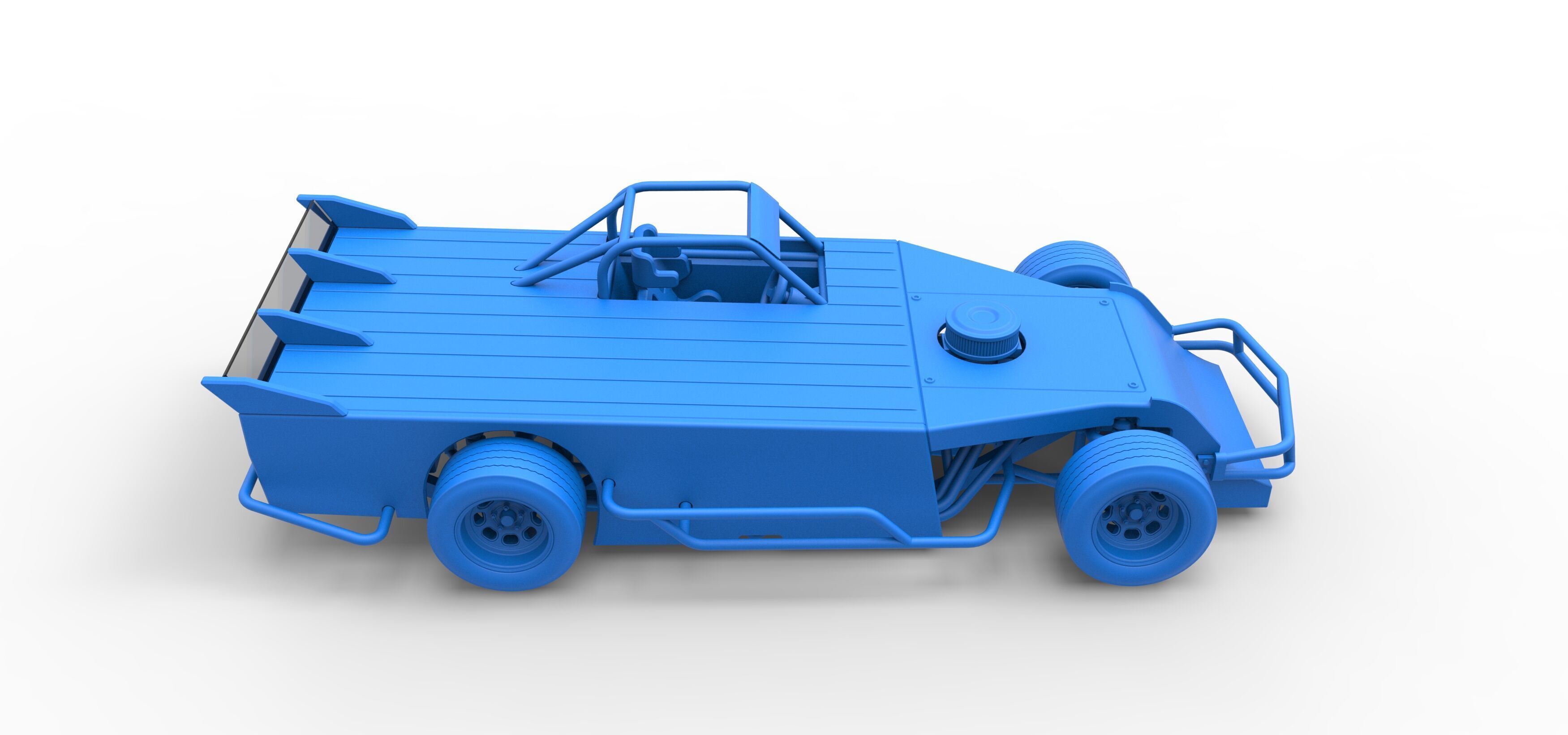 Asphalt Modified stock car Version 5 Scale 1 to 25 3D print model_53