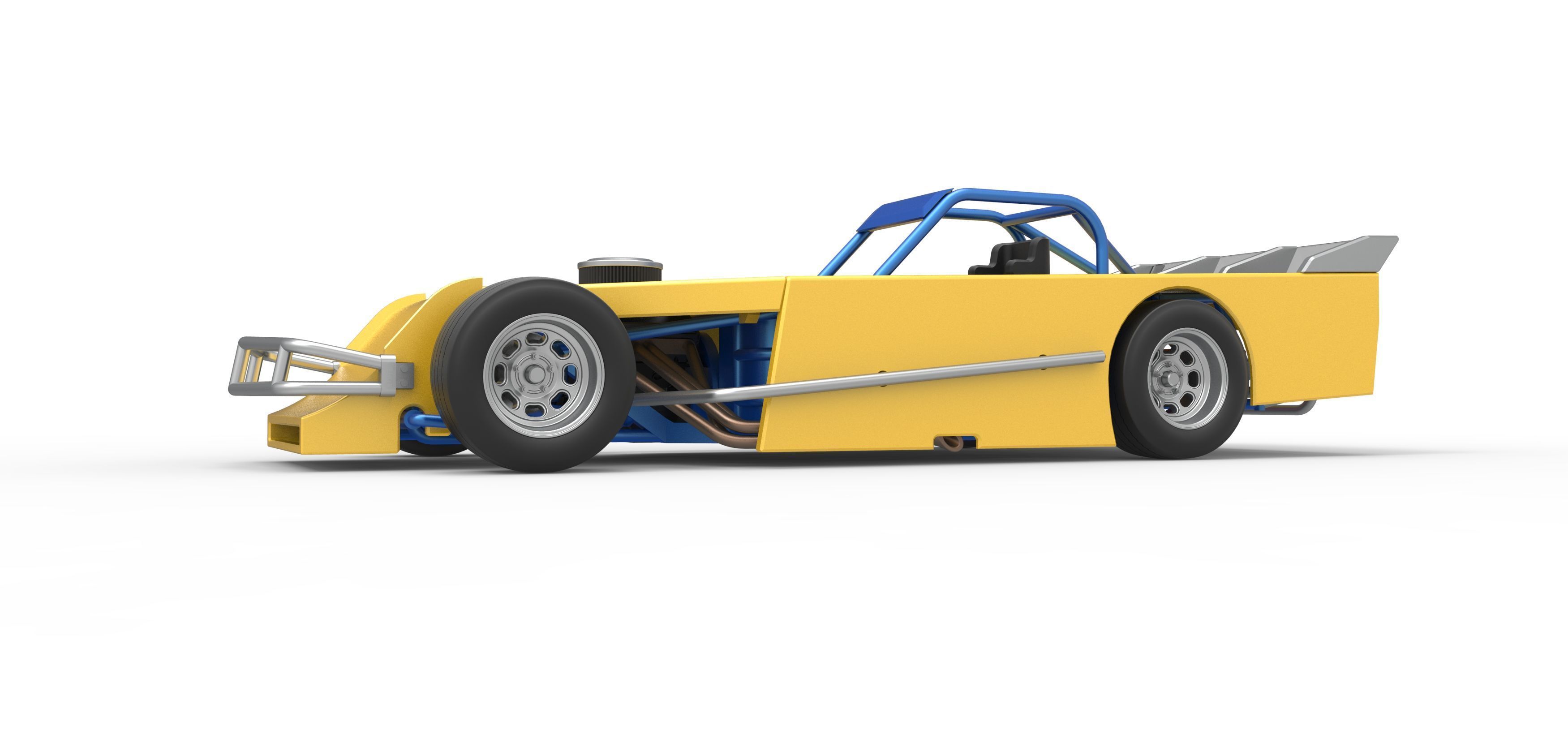 Asphalt Modified stock car Version 5 Scale 1 to 25 3D print model_2