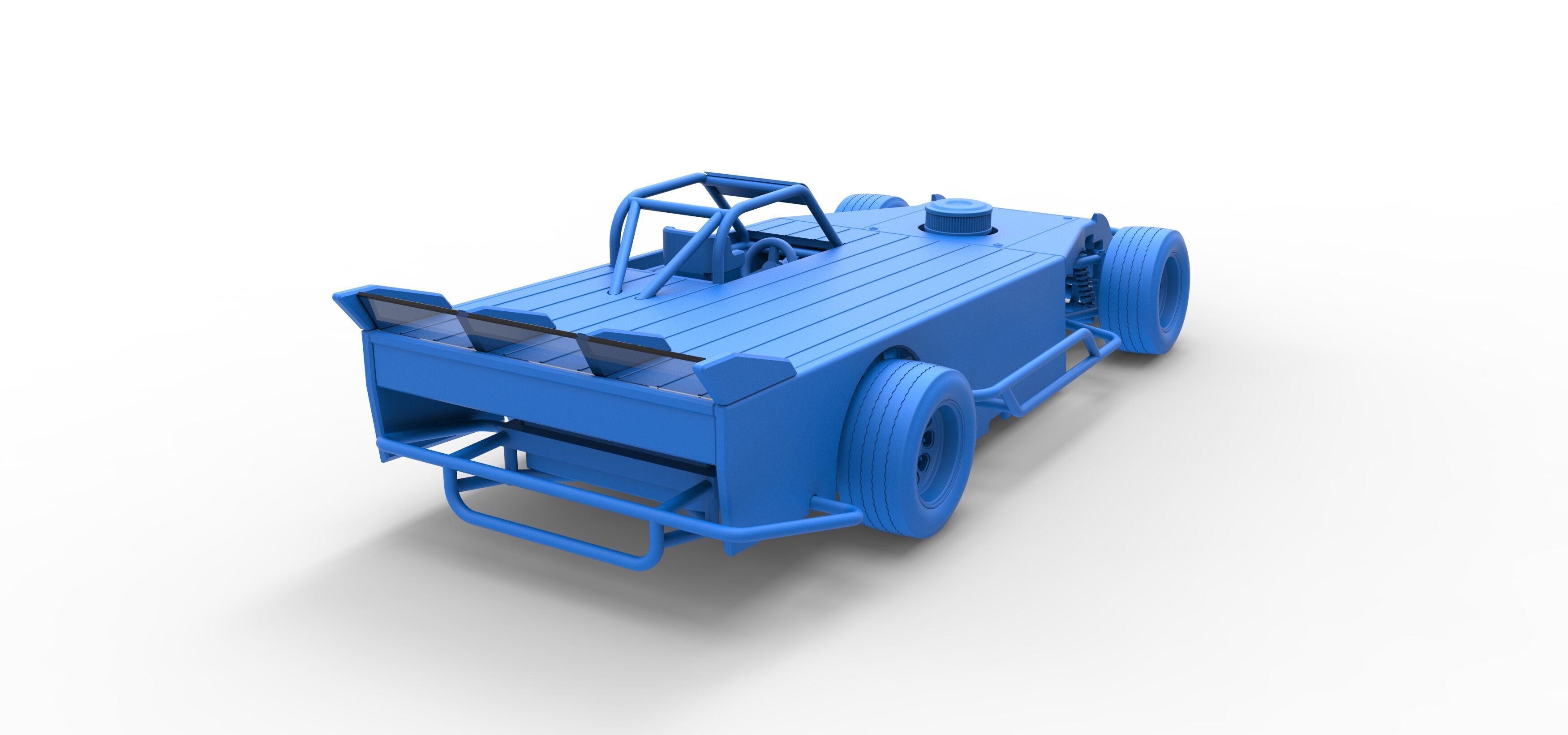 Asphalt Modified stock car Version 5 Scale 1 to 25 3D print model_48