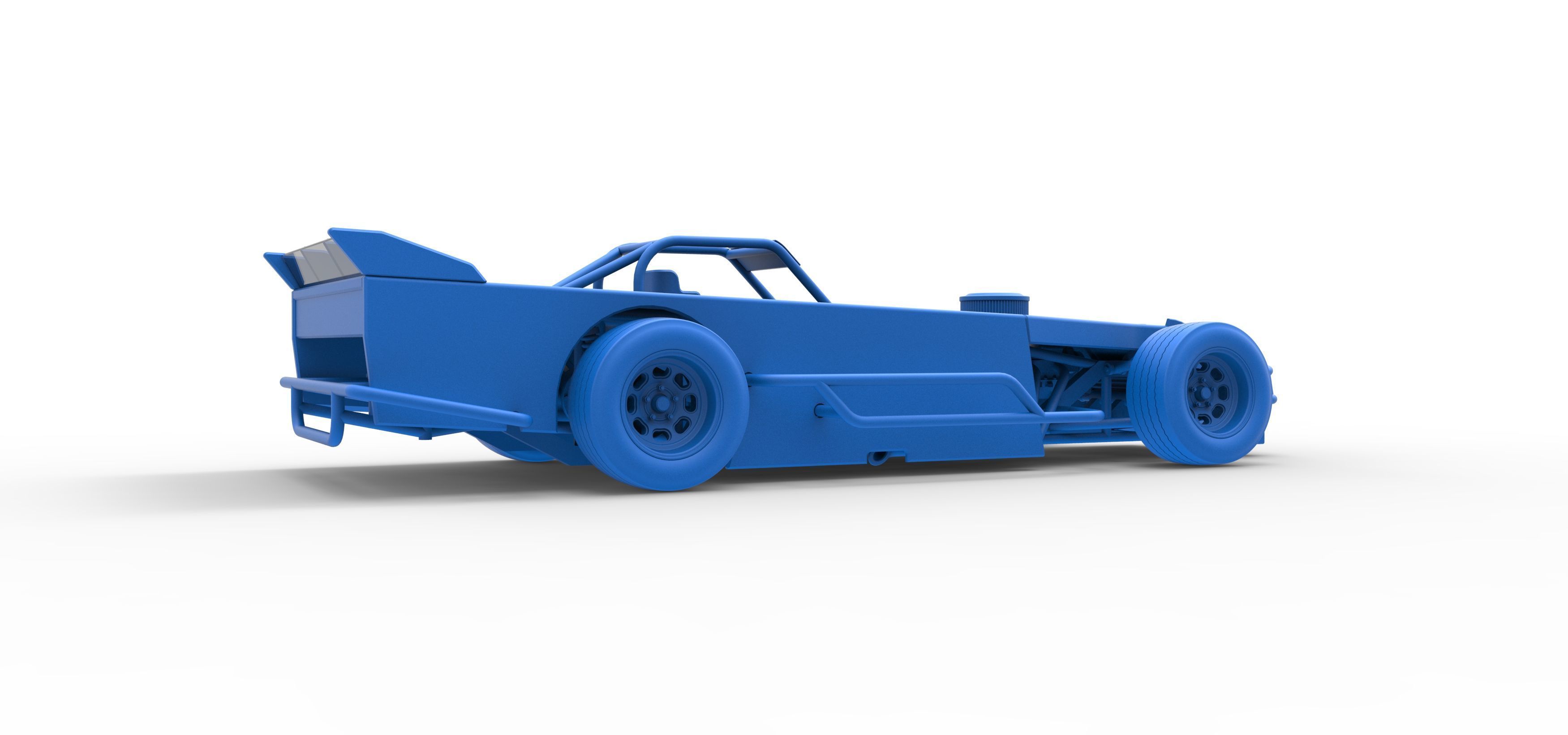 Asphalt Modified stock car Version 5 Scale 1 to 25 3D print model_51