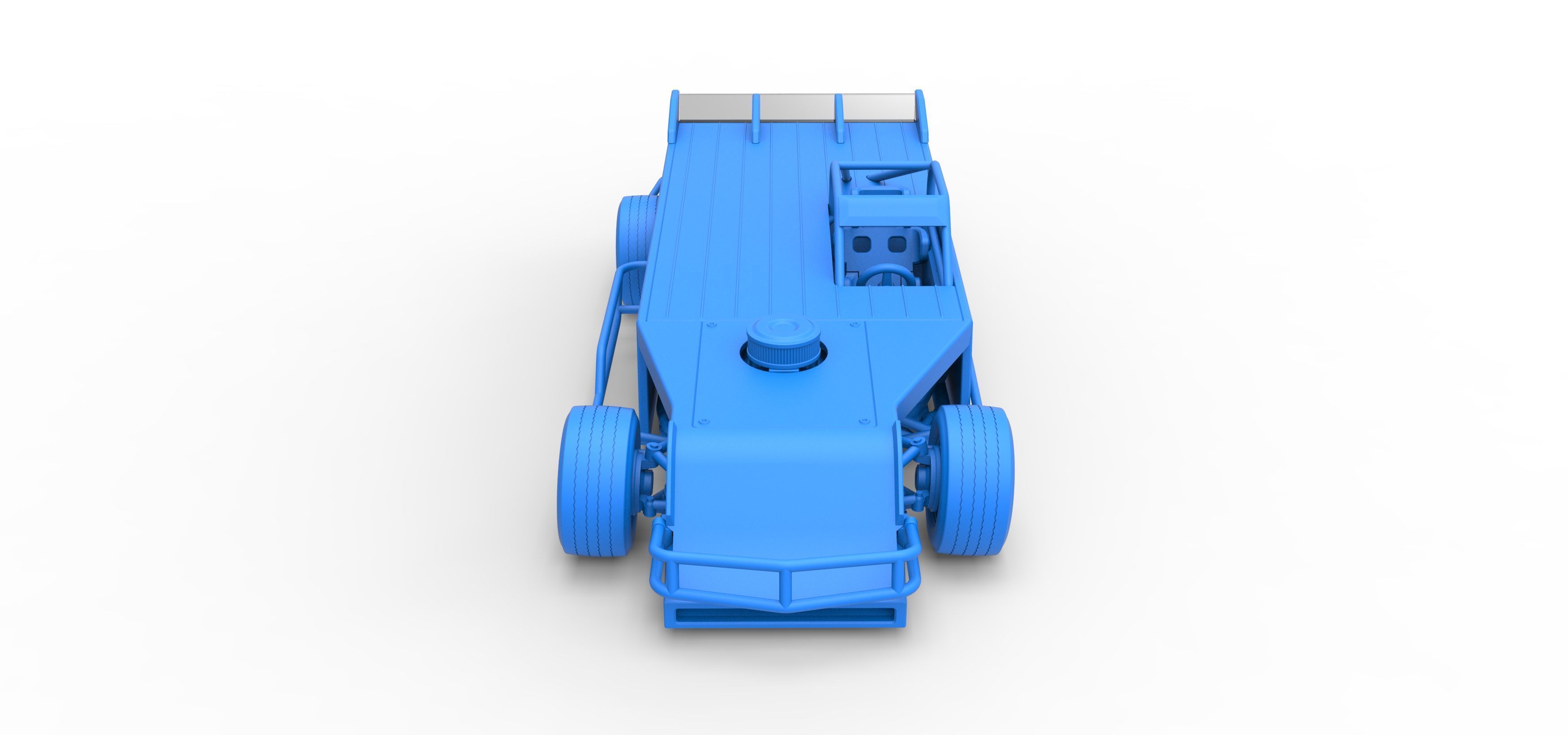 Asphalt Modified stock car Version 5 Scale 1 to 25 3D print model_38