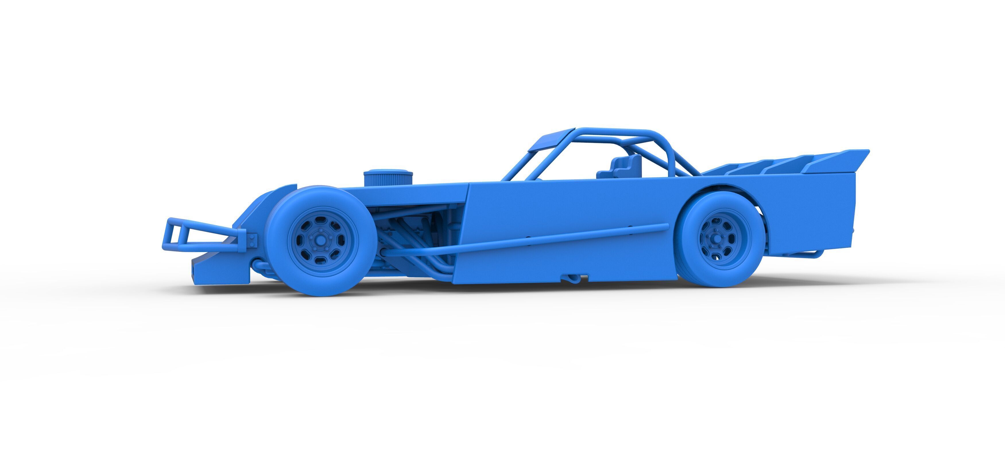 Asphalt Modified stock car Version 5 Scale 1 to 25 3D print model_29