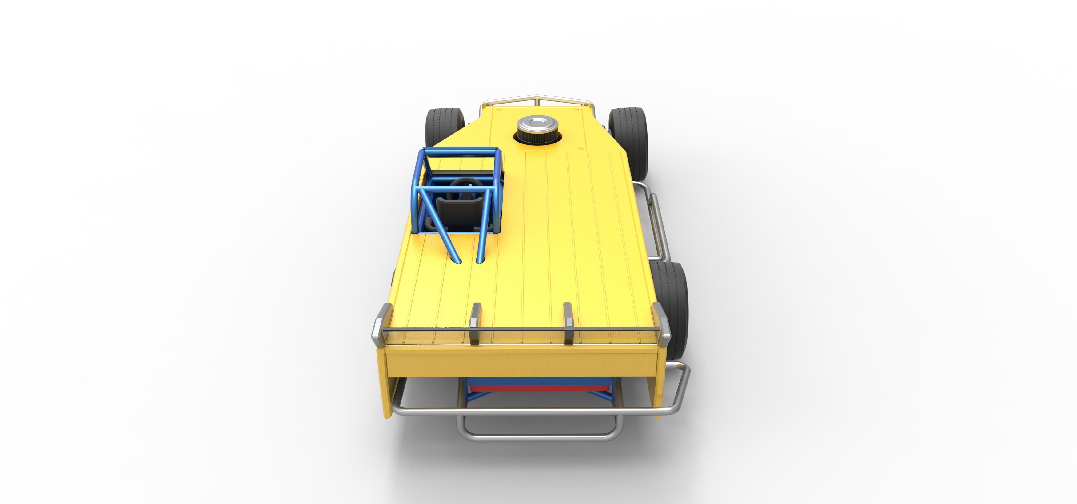 Asphalt Modified stock car Version 5 Scale 1 to 25 3D print model_17