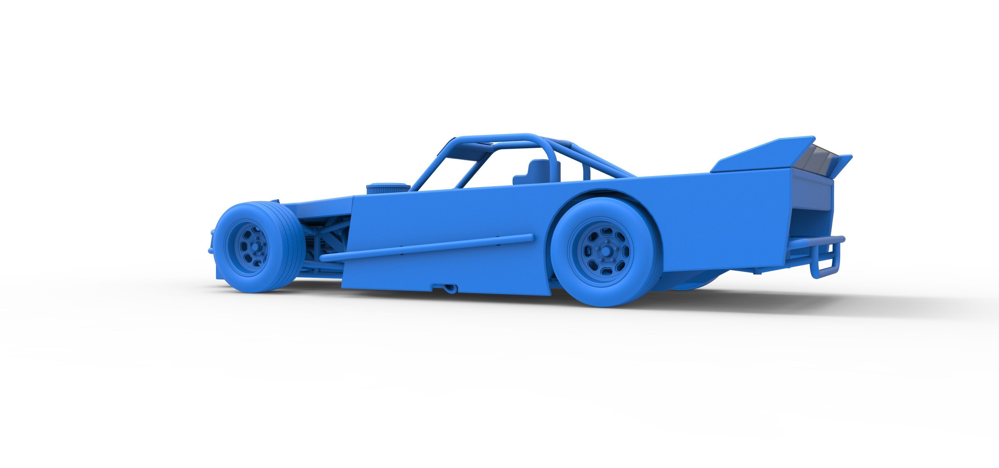 Asphalt Modified stock car Version 5 Scale 1 to 25 3D print model_43