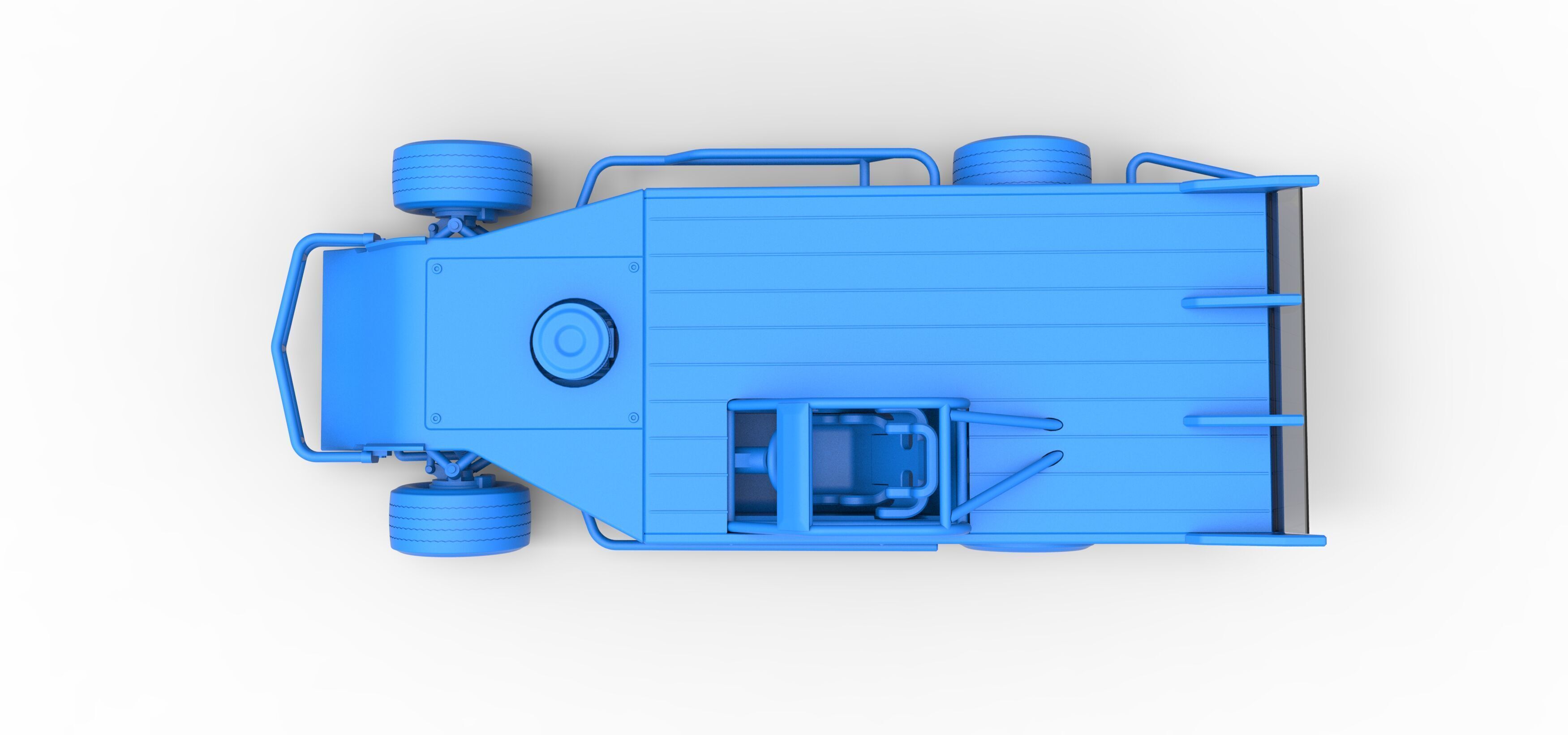 Asphalt Modified stock car Version 5 Scale 1 to 25 3D print model_41