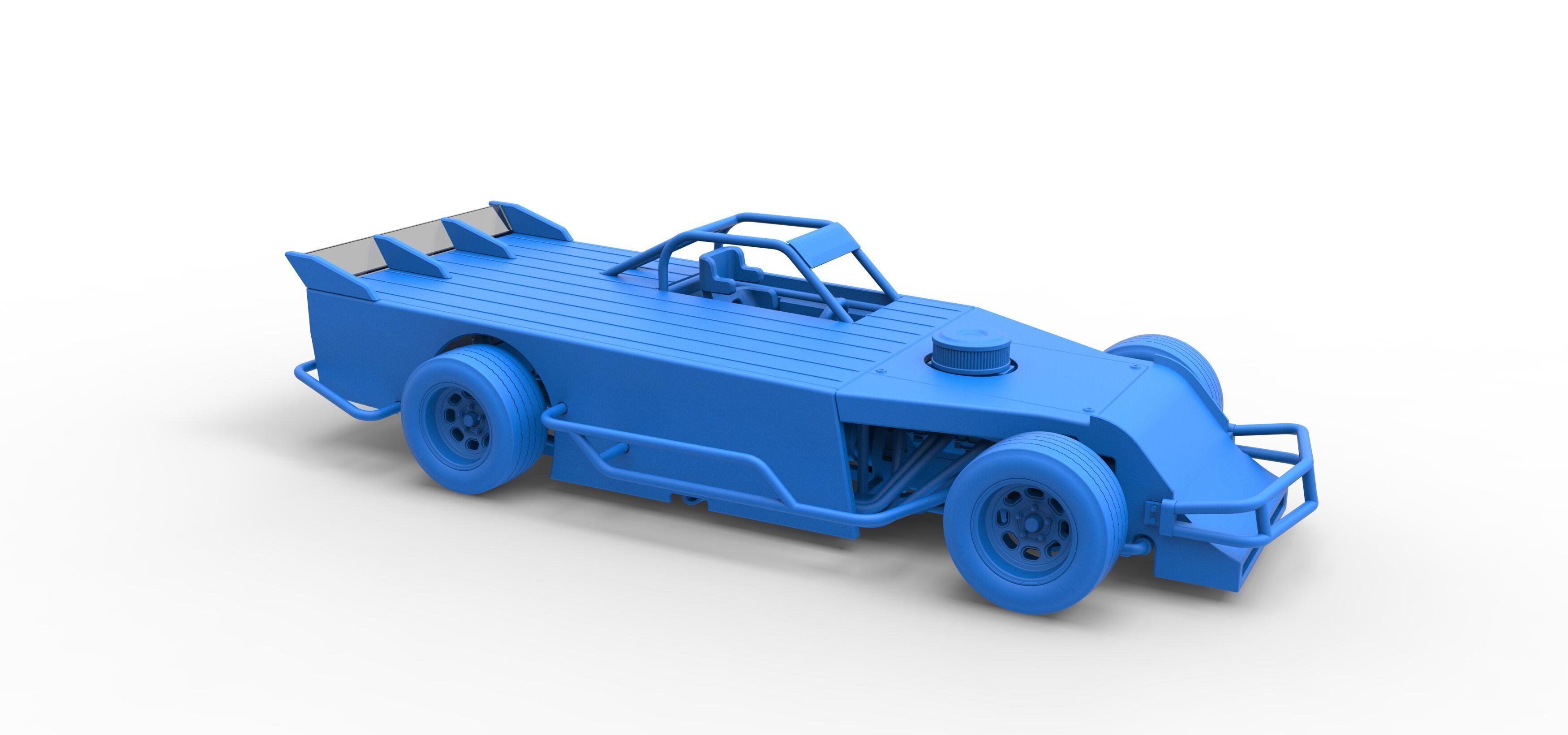 Asphalt Modified stock car Version 5 Scale 1 to 25 3D print model_54