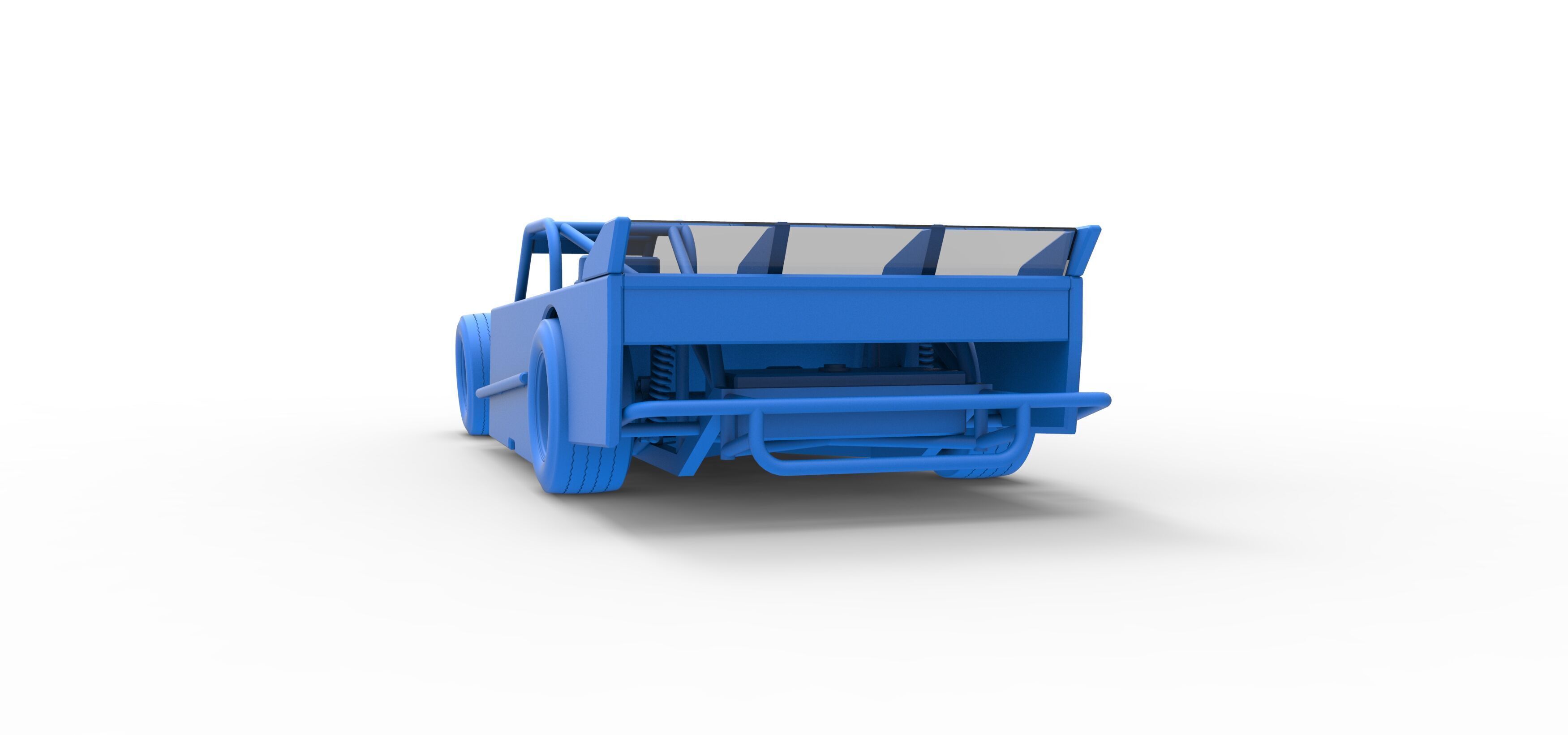 Asphalt Modified stock car Version 5 Scale 1 to 25 3D print model_45