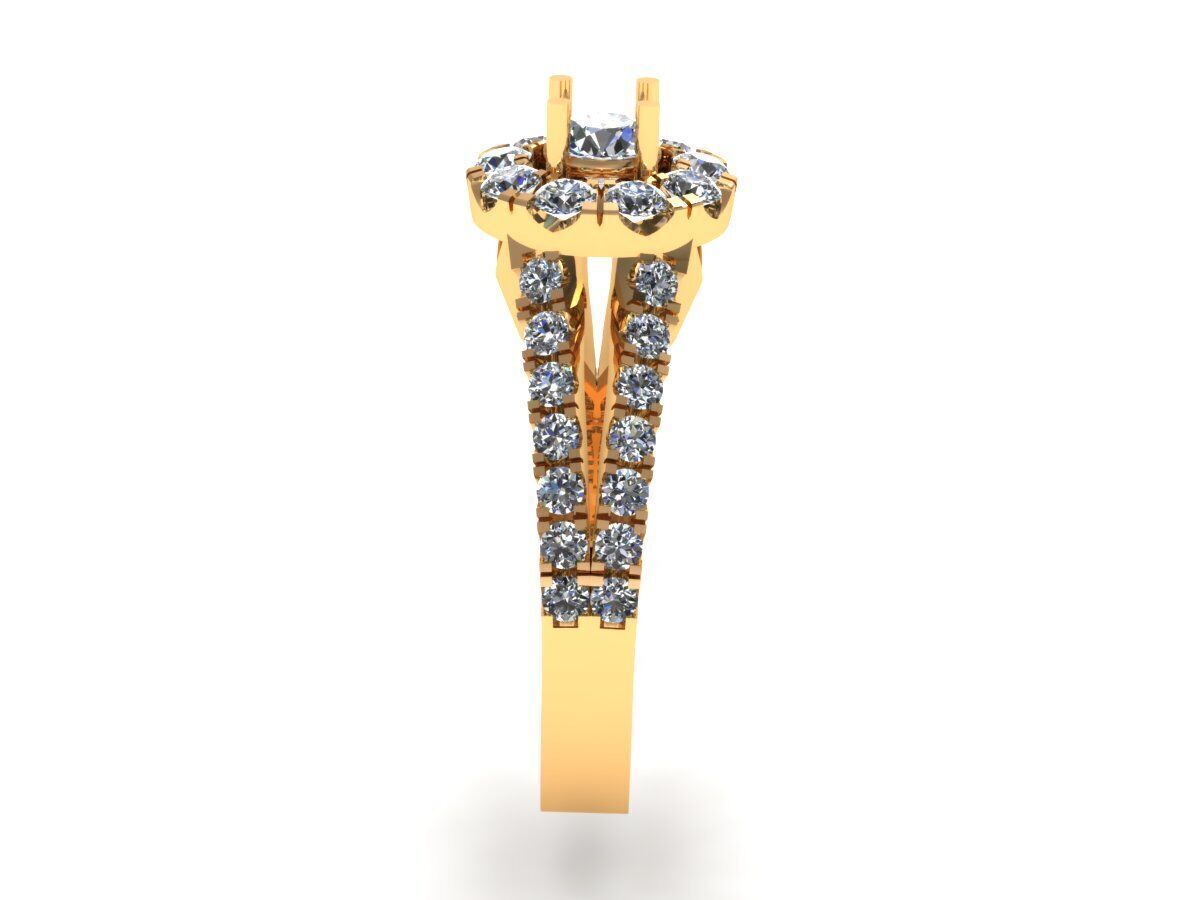 Engagement Dimond Ring Model for Making 3D model  3D print model_5