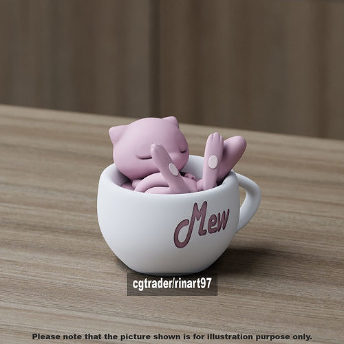 mew chill cup 3D print model