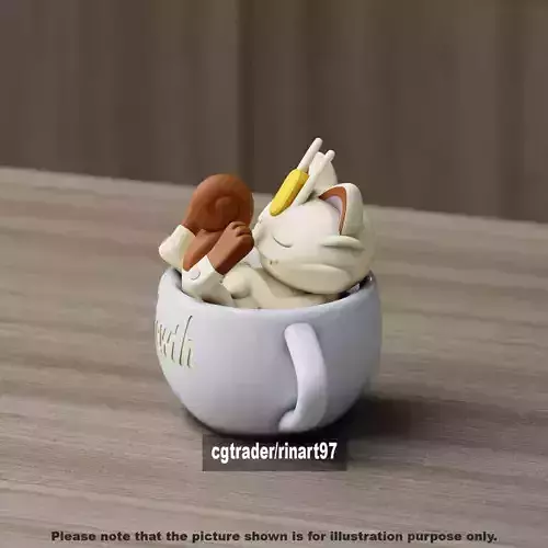 Meowth chill cup