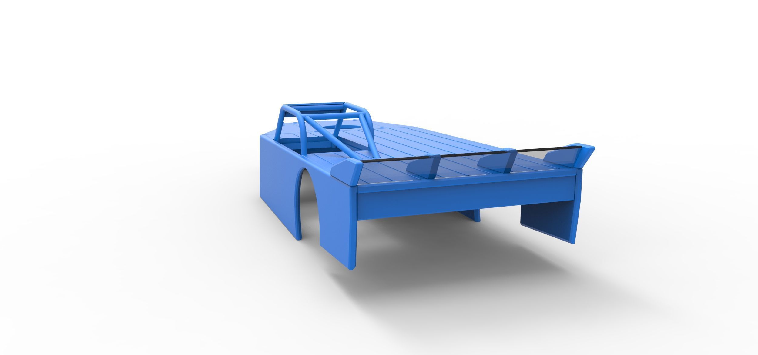 Shell of Asphalt Modified stock car V4 Scale 1 to 25 3D print model_10