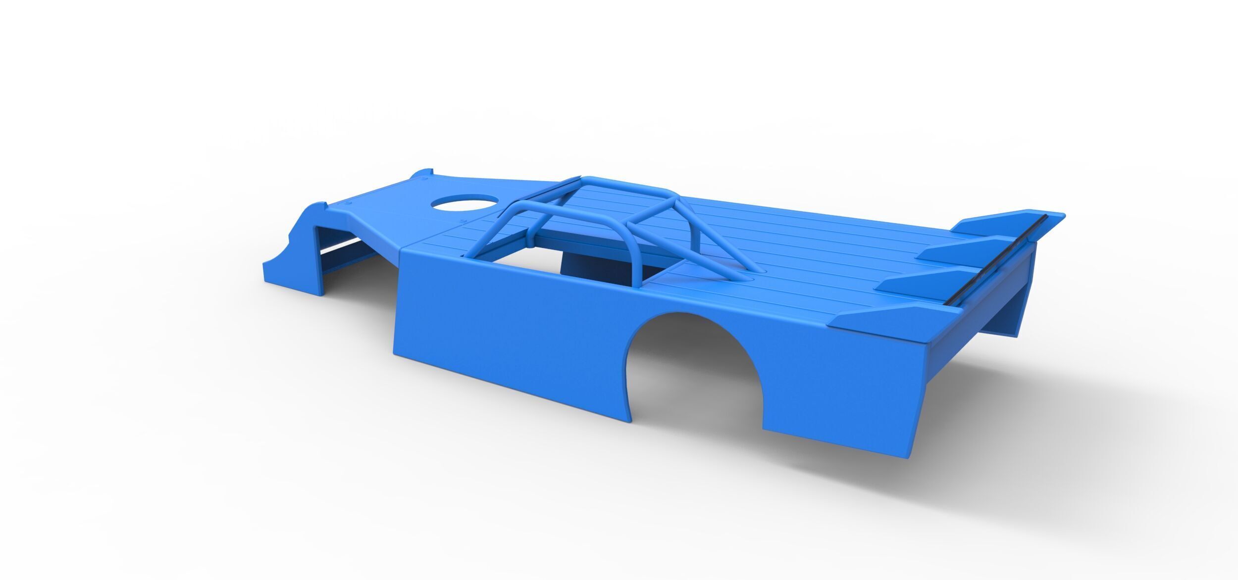 Shell of Asphalt Modified stock car V4 Scale 1 to 25 3D print model_9