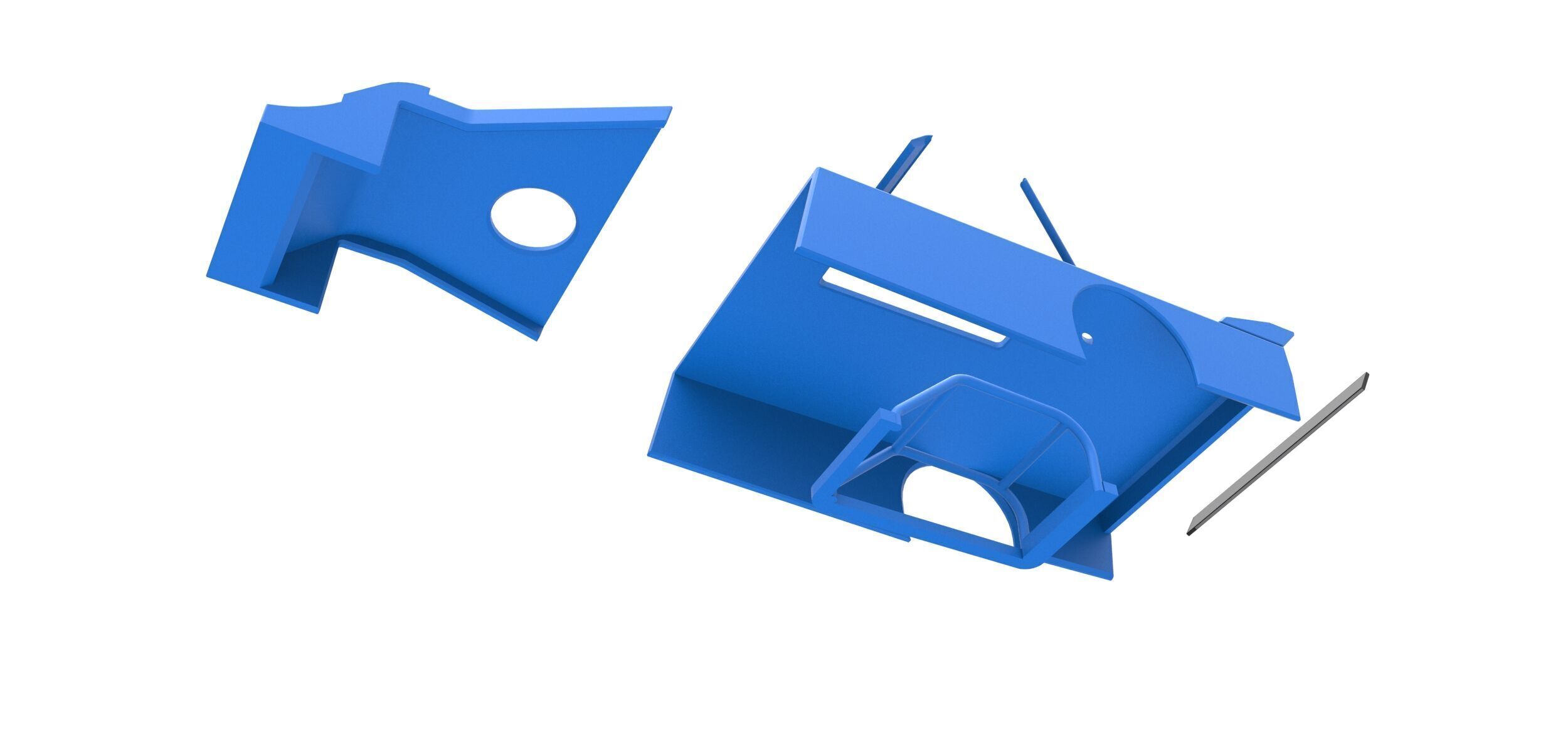 Shell of Asphalt Modified stock car V4 Scale 1 to 25 3D print model_19