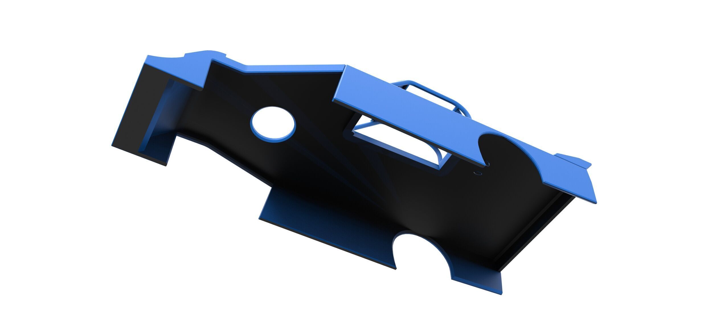 Shell of Asphalt Modified stock car V4 Scale 1 to 25 3D print model_2