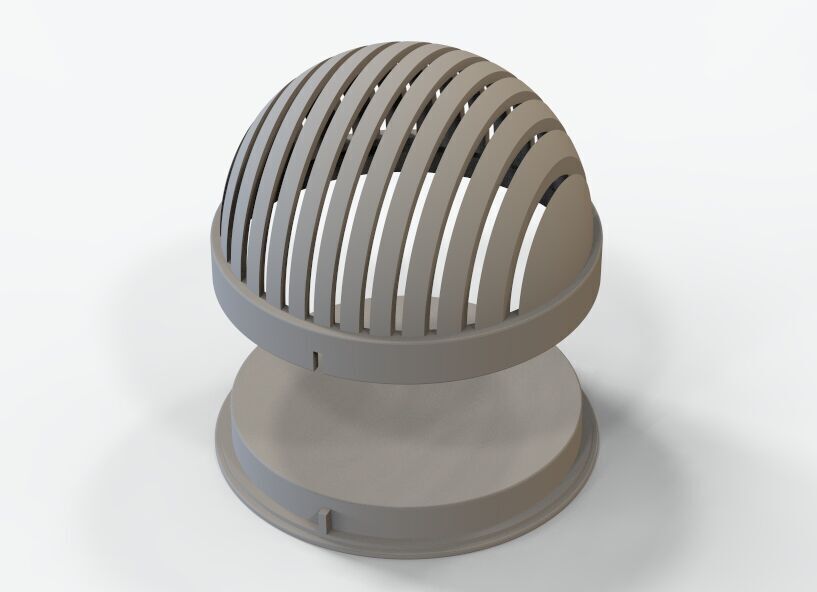 Potato Slicer Guide 3D print model_44