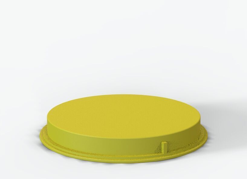 Potato Slicer Guide 3D print model_25