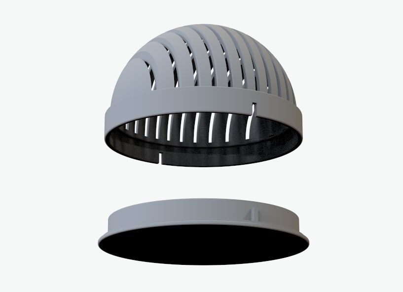 Potato Slicer Guide 3D print model_10