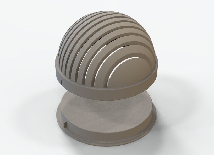 Potato Slicer Guide 3D print model_6