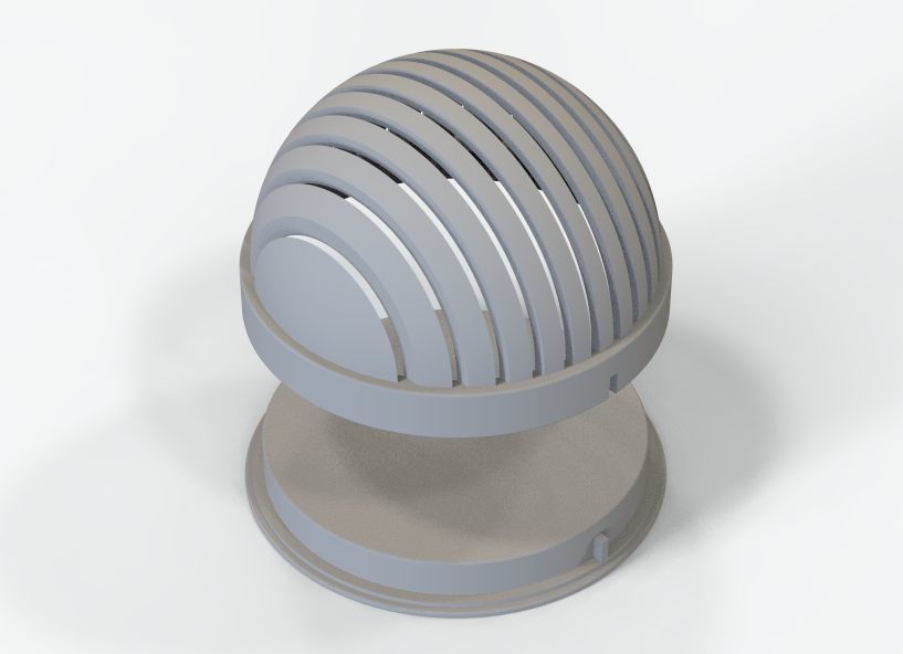 Potato Slicer Guide 3D print model_12