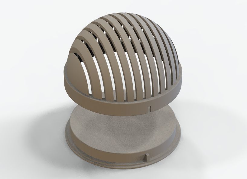 Potato Slicer Guide 3D print model_5